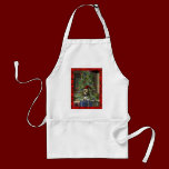 Yule Puppy Apron aprons