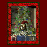 Yule Puppy Print posters