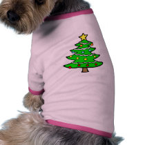 Yule tree pet clothing