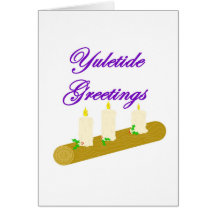 Yuletide Greetings Greeting Cards