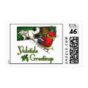 Yuletide Greetings postage