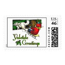 Yuletide Greetings postage