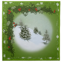 Yuletide Joy - Napkin (scene)