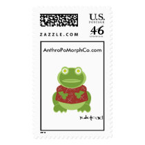 yuletoad loves snail mail postage by AnthroPoMorphCo yuletoad loves snail mail postage