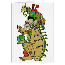 Yum Cimil Greeting Card
