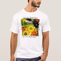 Yum Yum Eat your vegetables! t-shirts by Angelvalleyfarmer Yum Yum Eat your vegetables! t-shirts