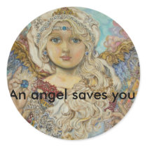 yumi sugai angels, An angel saves you. stickers by 10240025 yumi sugai angels, An angel saves you. stickers