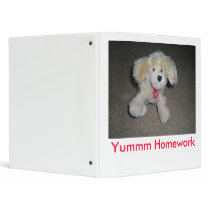 Yummm Homework binder