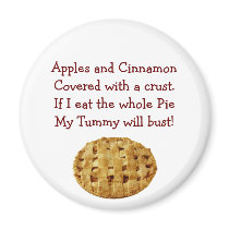 Yummy 4 My Tummy - Designer Magnet