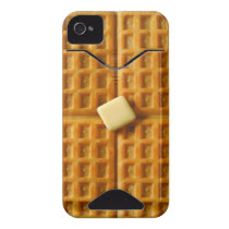 "Yummy Breakfast Waffles" collection iphone 4 case