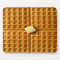 "Yummy Breakfast Waffles" collection mousepad