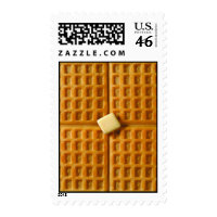 "Yummy Breakfast Waffles" collection postage stamp