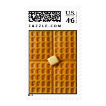 "Yummy Breakfast Waffles" collection postage stamp