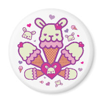 yummy bunny magnet