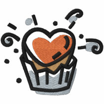 Yummy Chocolate Heart Candy embroidered shirts