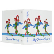 Yummy Christmas Goodies Recipe 1.5 inch Binder