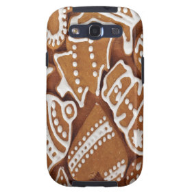 Yummy Christmas Holiday Gingerbread Cookies Galaxy SIII Cases