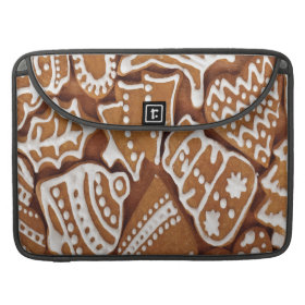Yummy Christmas Holiday Gingerbread Cookies Sleeve For MacBooks
