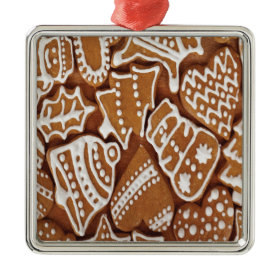 Yummy Christmas Holiday Gingerbread Cookies Christmas Ornament