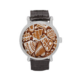 Yummy Christmas Holiday Gingerbread Cookies Watch