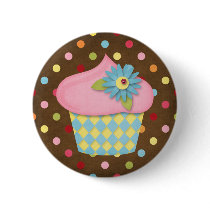 yummy cupcake buttons by Just2Cute yummy cupcake buttons