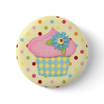 yummy cupcake buttons by Just2Cute yummy cupcake buttons