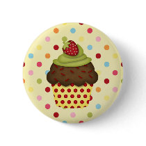 yummy cupcake buttons by Just2Cute yummy cupcake buttons