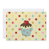 yummy cupcake invitations