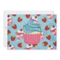 yummy cupcake invitations by Just2Cute yummy cupcake invitations