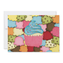 yummy cupcake invitations by Just2Cute yummy cupcake invitations