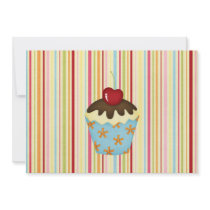 yummy cupcake invitations by Just2Cute yummy cupcake invitations
