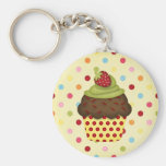 yummy cupcake key chain