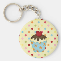 yummy cupcake key chains