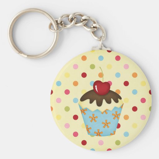 yummy cupcake key chains