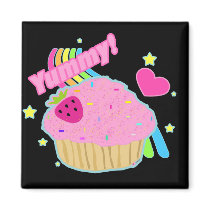 Yummy Cupcake Magnet