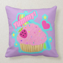Yummy Cupcake Pillow pillows
