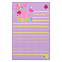 Yummy Cupcake Stationery by aikiri Yummy Cupcake Stationery
