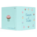 Yummy Cupcakes Binder binder