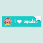 Yummy Cupcakes bumper stickers