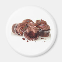 YUMMY CUPCAKES MAGNETS