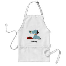 Yummy Dog Apron by tickeltoes Yummy Dog Apron