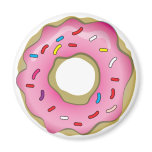 Yummy Donut with Icing and Sprinkles magnets