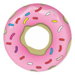Yummy Donut with Icing and Sprinkles stickers