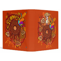 Yummy_Doughnut Vinyl Binder