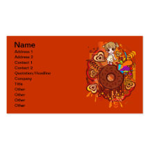 Yummy_Doughnut Business Card Template