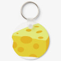 Yummy Food - Cheese keychains by onnoillustration Yummy Food - Cheese keychains