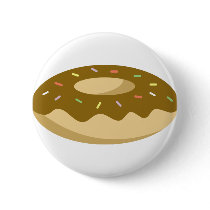 Yummy Food - Donut buttons by onnoillustration Yummy Food - Donut buttons