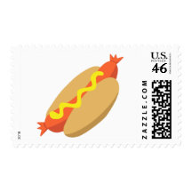 Yummy Food - Hotdog Postage