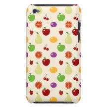 Yummy fruity fruits top chef foodie cherries apple iPod touch cover