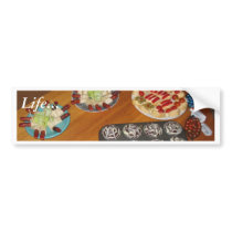 Yummy Halloween Scary Food bumper stickers